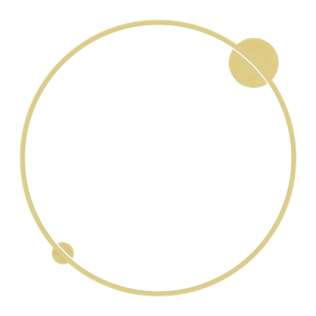 Lampa sufitowa Saturno Gold 46W LED