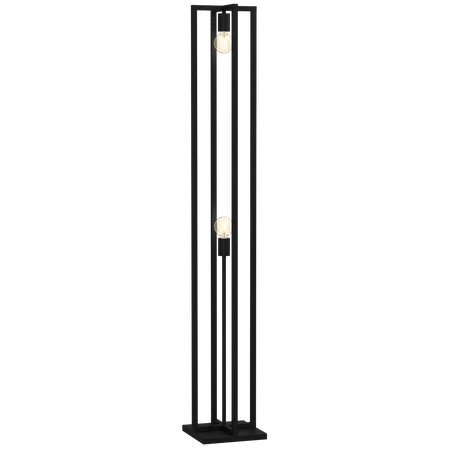 Lampa podłogowa ARNOLD, MLP8566, czarna, 2x60W E27