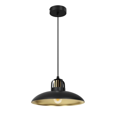 Lampa wisząca FELIX, MLP8906, czarny/złoty, 1x60W E27