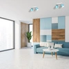 Lampa sufitowa DIXIE BLUE/WHITE 2xGX53