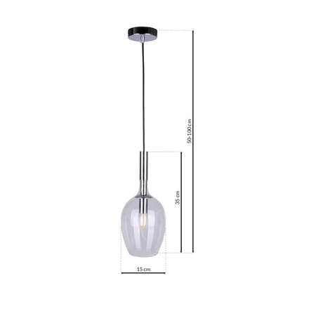 Lampa wisząca TANGO CLEAR 1xE14