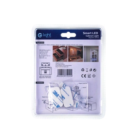 Lampka Podszafkowa 0,5W 4000K 2xAAA stykowa EKPL2424