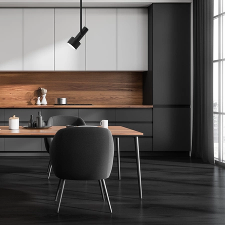 Lampa sufitowa LINTERNA, MLP8675, czarna, 1x11W GX53