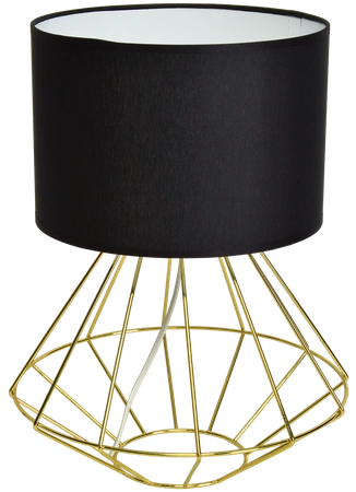 Lampa stojąca INDUSTRIALNA LUPO BLACK/GOLD 1xE27 MLP6272
