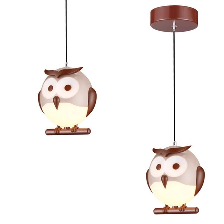 LAMPA WISZĄCA OWL 1XE14 LED ML243