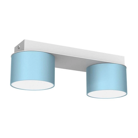 Lampa sufitowa listwa DIXIE BLUE 2x GX53 szer. 24cm | niebieski