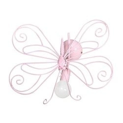 Kinkiet MOTYL 2 PINK 1xE27 MLP3931