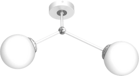Lampa sufitowa JOY WHITE 2xE14