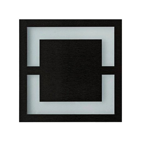 Oprawa schodowa QUADRO BLACK, 0,6W LED, barwa ciepła 3000K, EKS6906