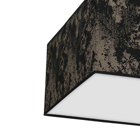 Lampa sufitowa SATINO, czarny/złoty, 2x60W E27, MLP7314