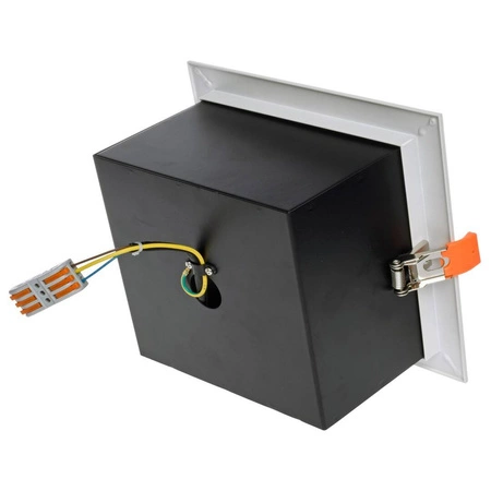 Oprawa Podtynkowa Plaza 1xGU10 AR111 Biała w nowoczesnym stylu