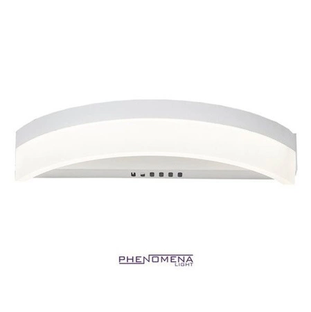 Biały kinkiet nad lustro RING LED 36cm neutralny 4000K