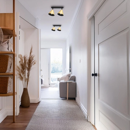 Oprawa Cone Spot Złoty 2xGU10