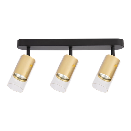 Oprawa Ricky Spot Złoty 3xGU10