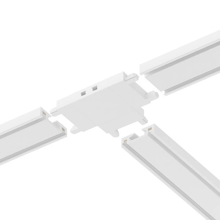 Slim Magnetic Track Biały Łącznik Szyn T