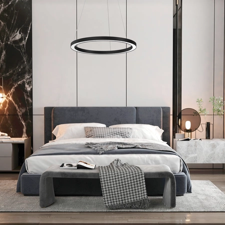 Lampa wisząca GALAXIA, ML8420, czarna, 26W LED, barwa ciepła 3500K