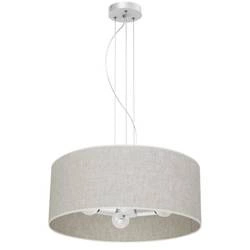 Lampa wisząca LINO, MLP7501, biały/szary, 3x60W E27