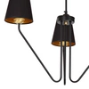 Żyrandol VICTORIA BLACK 3xE27 MLP4912