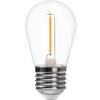 Żarówka Filamentowa E27 LED, 1W, ST45, barwa ciepła 2700K, EKZF9139