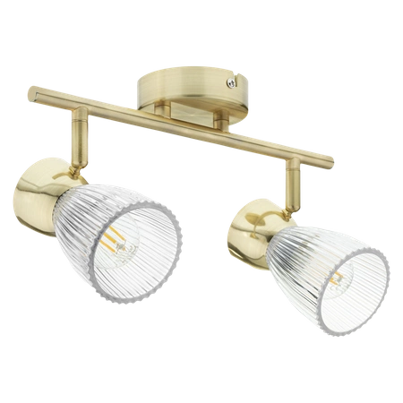 Lampa sufitowa BEST GOLD 2xE14