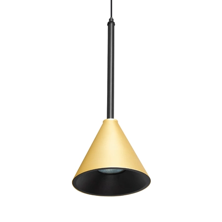 Lampa Wisząca Cone Złoty 1xGU10
