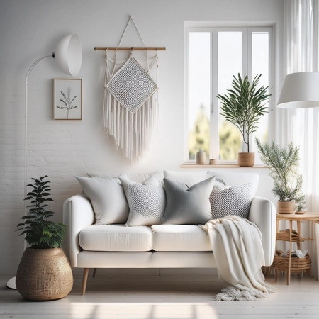 Lampa podłogowa ZACK White 1xE27