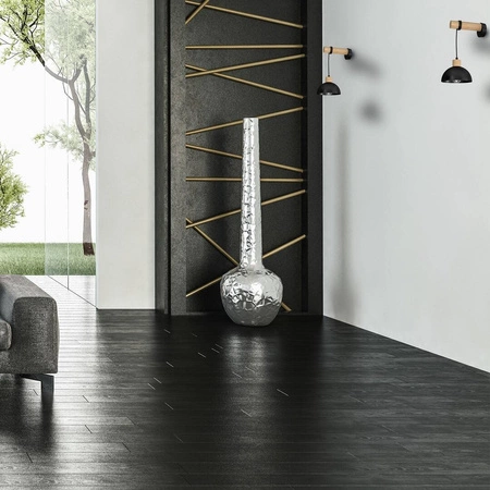 Kinkiet ERIK, MLP7224, czarny/drewno, 1x60W E27