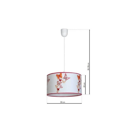 Lampa Wisząca BUTTERFLIES 1xE27 MLP866