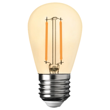 Żarówka Filamentowa LED 1W ST45 E27 2700K Amber