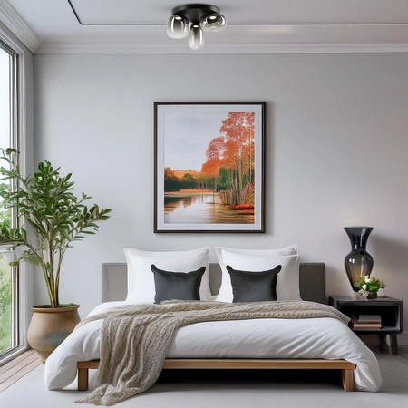 Lampa sufitowa VASO SMOKED 12W