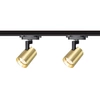 Zestaw szynowy 1-fazowy Volf Track szyna + oprawy 4xGU10 1,5m | Czarny złoty