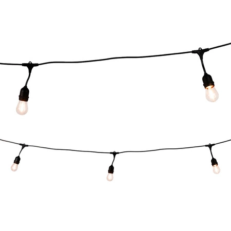 Girlanda zewnętrzna Summer Time 6,6m S14 Filament 2200K 36V 10xE27 IP44