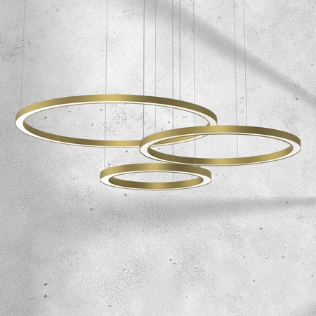 Lampa wisząca GALAXIA, ML8790, złoty mat, 85W LED, barwa ciepła 3500K