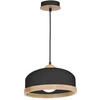Lampa wisząca nowoczesna zwis STUDIO czarny śr. 32cm