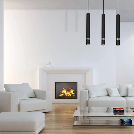 Lampa wisząca JOKER, MLP1414, czarny/chrom, 3x8W GU10