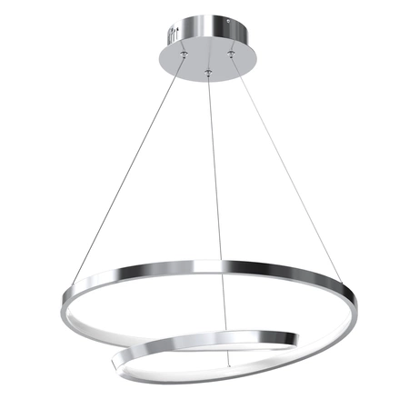 Lampa wisząca LUCERO, ML7949, chrom, 48W LED, barwa neutralna 4000K