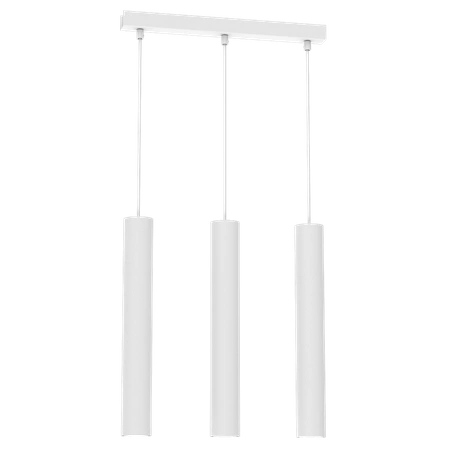 Lampa wisząca HUDSON, MLP8799, biała, 3x8W GU10