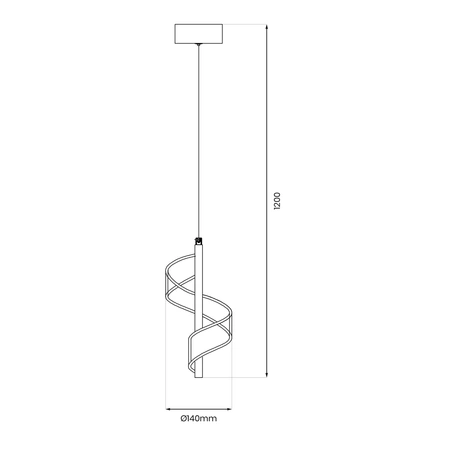 Lampa wisząca LARGO 10W LED