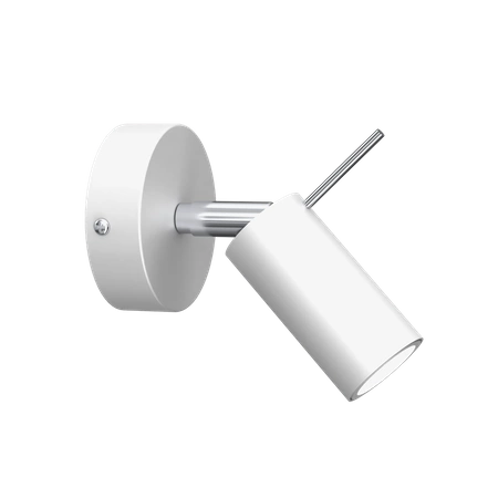 Kinkiet PRESTON WHITE/CHROME 1x mini GU10