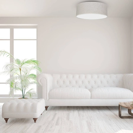 Lampa sufitowa LINO, MLP7499, 50 cm, biały/szary, 3x60W E27