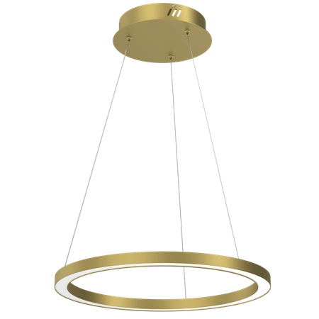 Lampa wisząca GALAXIA, ML8421, złoty mat, 26W LED, barwa ciepła 3500K