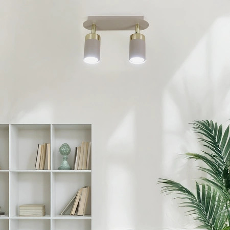 Lampa sufitowa JOKER CASHMERE/GOLD 2xGU10