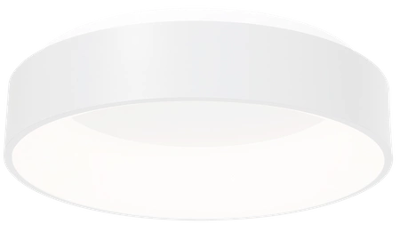 Biały plafon OHIO LED, śr 45cm 24W