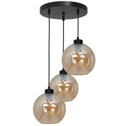 Lampa wisząca SOFIA AMBER 3xE27