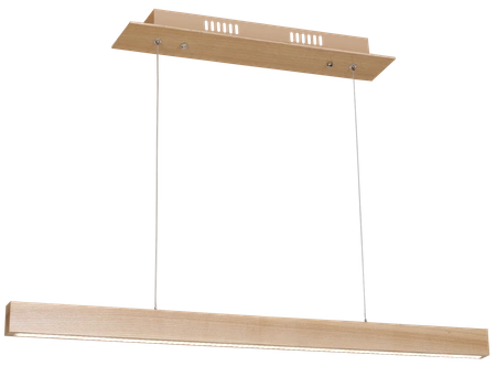Lampa wisząca TIMBER, naturalne drewno, 18W LED, barwa ciepła 3000K, MLP568