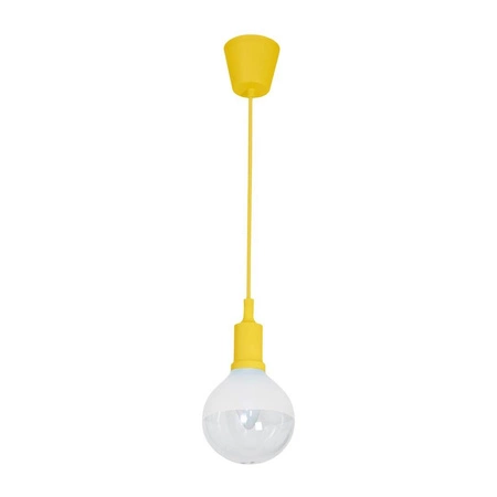 LAMPA WISZĄCA BUBBLE YELLOW 5W E14 LED