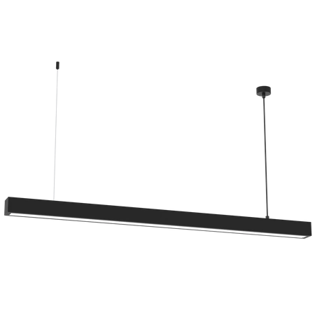 Lampa wisząca LUNGO, MLP8912, czarna, 1xT8 18W LED