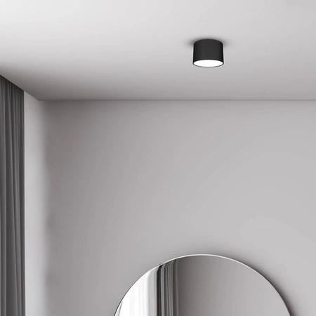Lampa sufitowa spot DIXIE BLACK GX53 szer. 8cm | czarny