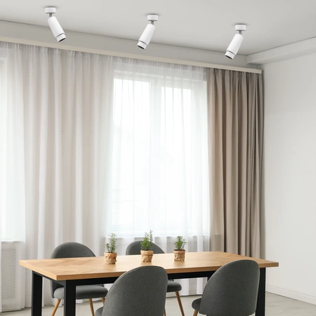 Reflektor MICA ZOOM, ML7372, biały, 1x8W GU10