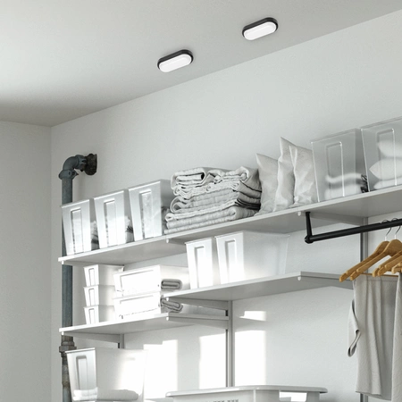 Oprawa Kanałowa Davo Owal 18W 4000K IP64 Czarny